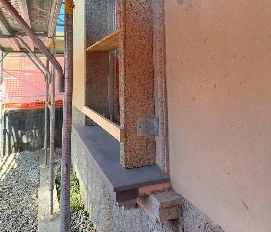 Insulated Window Sill Architectural Detail